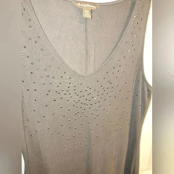 Tommy Bahama Embellished Studded Mini Dress or Tunic Tank Stretch Women's S - Picture 2 of 7